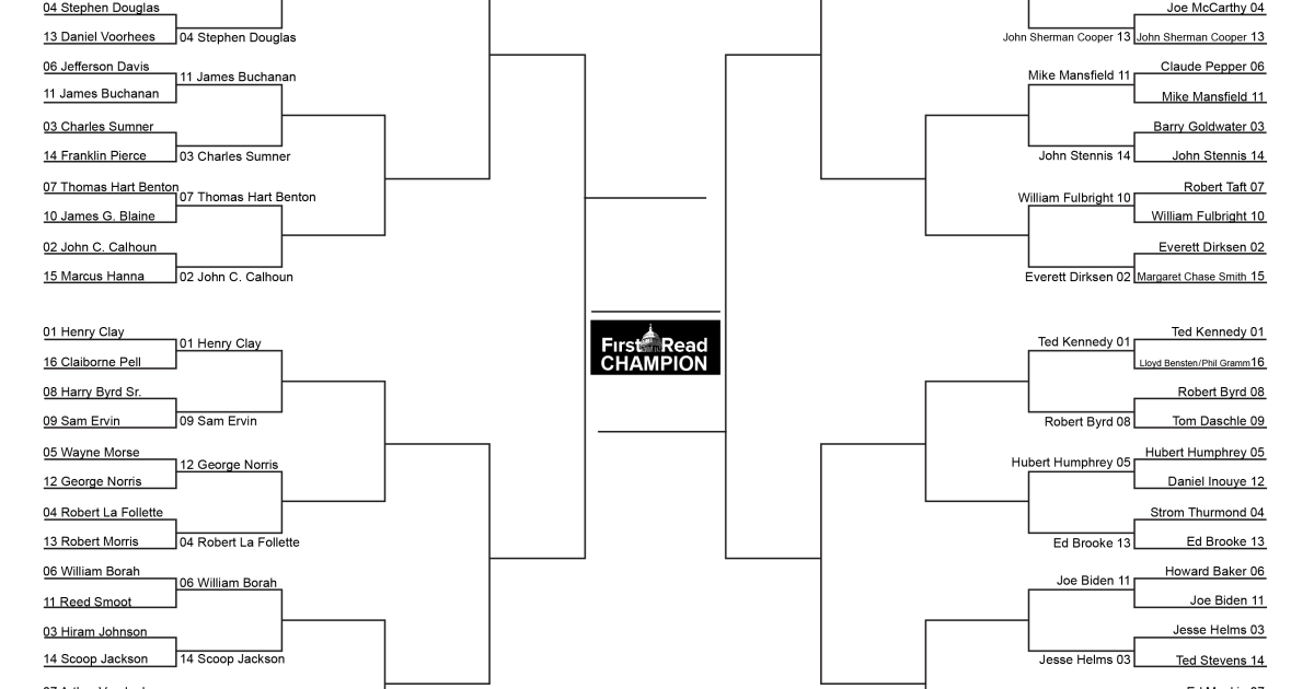 Senate Madness - Round Two: 20th Century Era