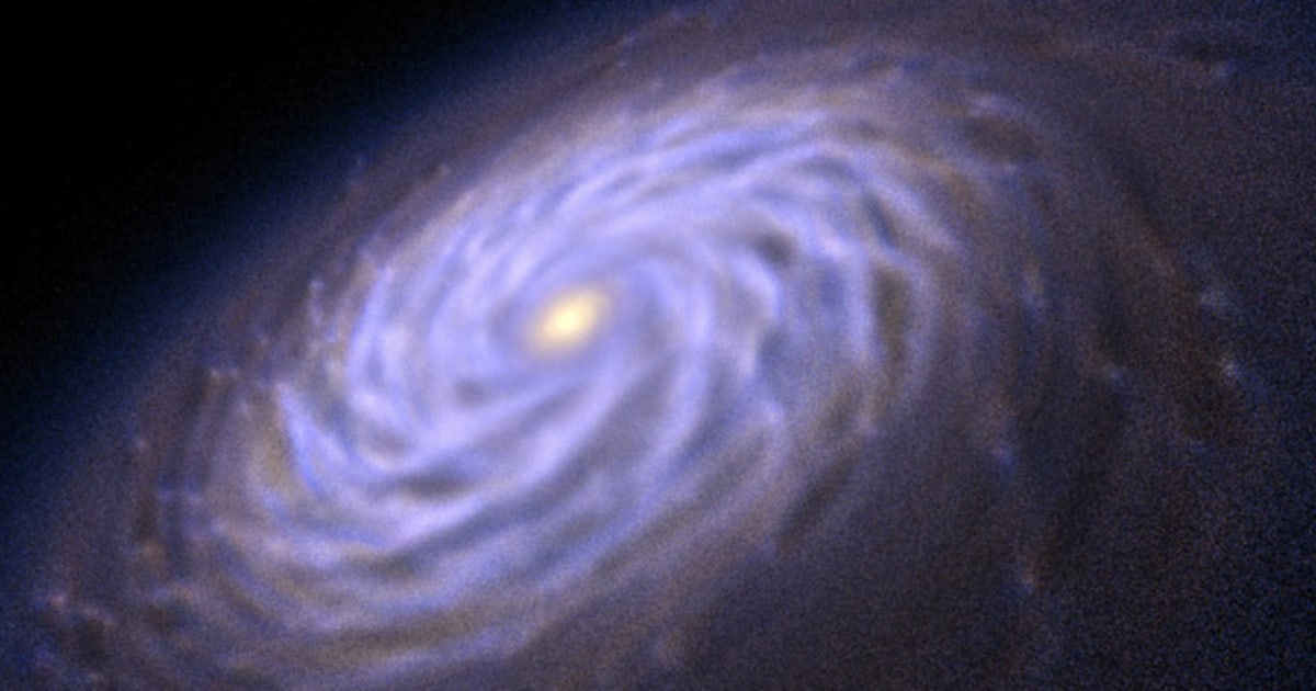 Supercomputers show how spiral galaxy arms grow