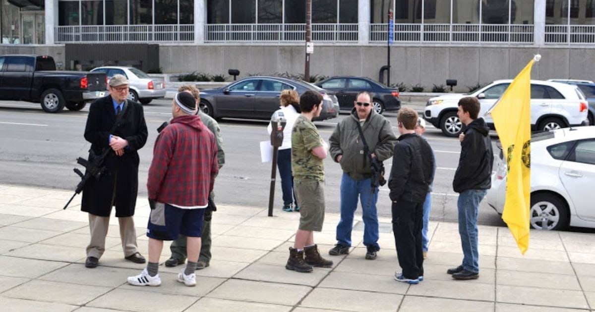 Pics Guns at a gun safety rally