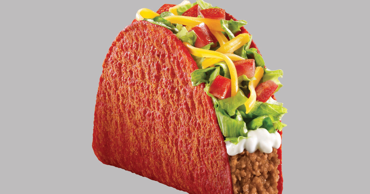 Taco Bell S Newest Shell One Giant Spicy Dorito