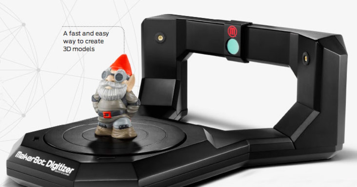 First thing on our Christmas wish list MakerBot Digitizer 3D scanner