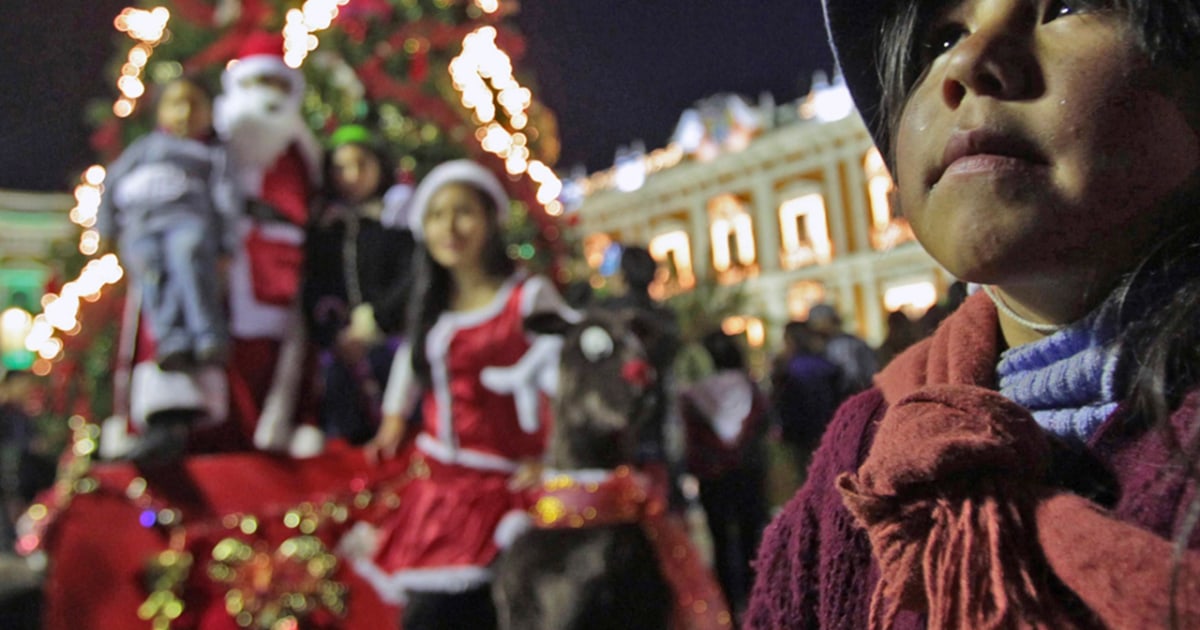 Christmas wishes in Bolivia