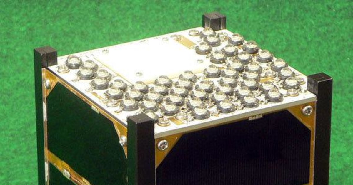 Tiny Japanese satellite beams Morse code signals from space
