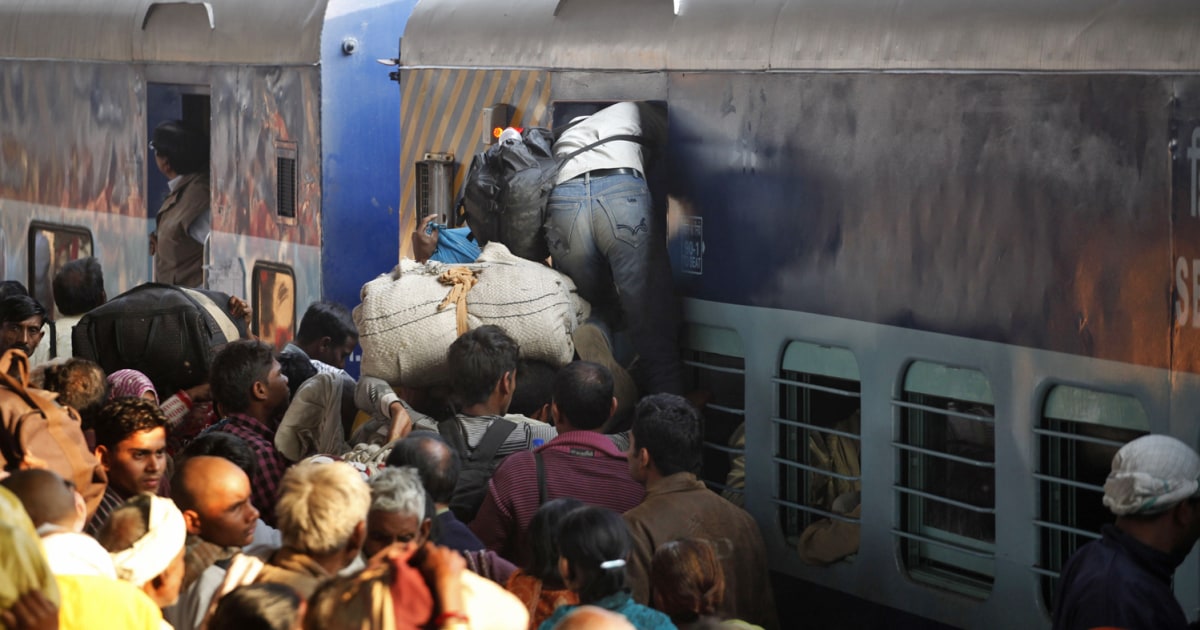 Dangerous overcrowding persists a day after deadly stampede in India