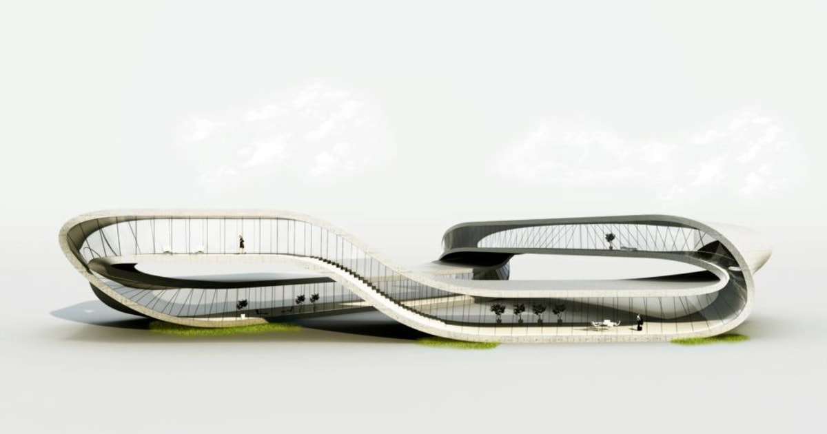 Architect plans Möbius building using giant 3-D printer