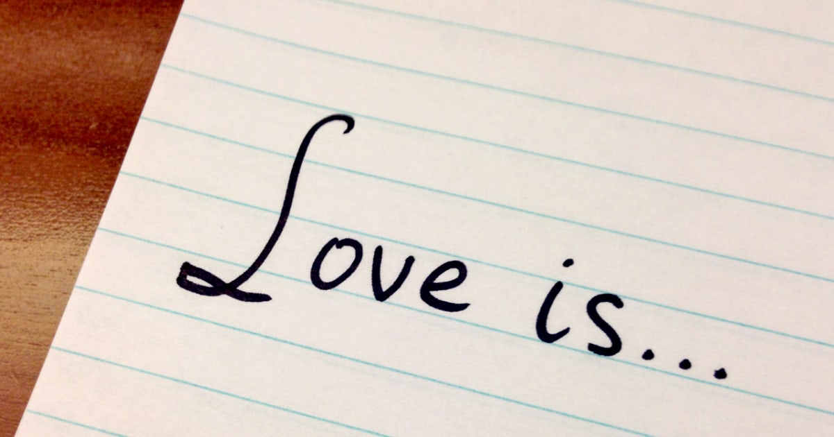 What does love mean to you? We want to know!