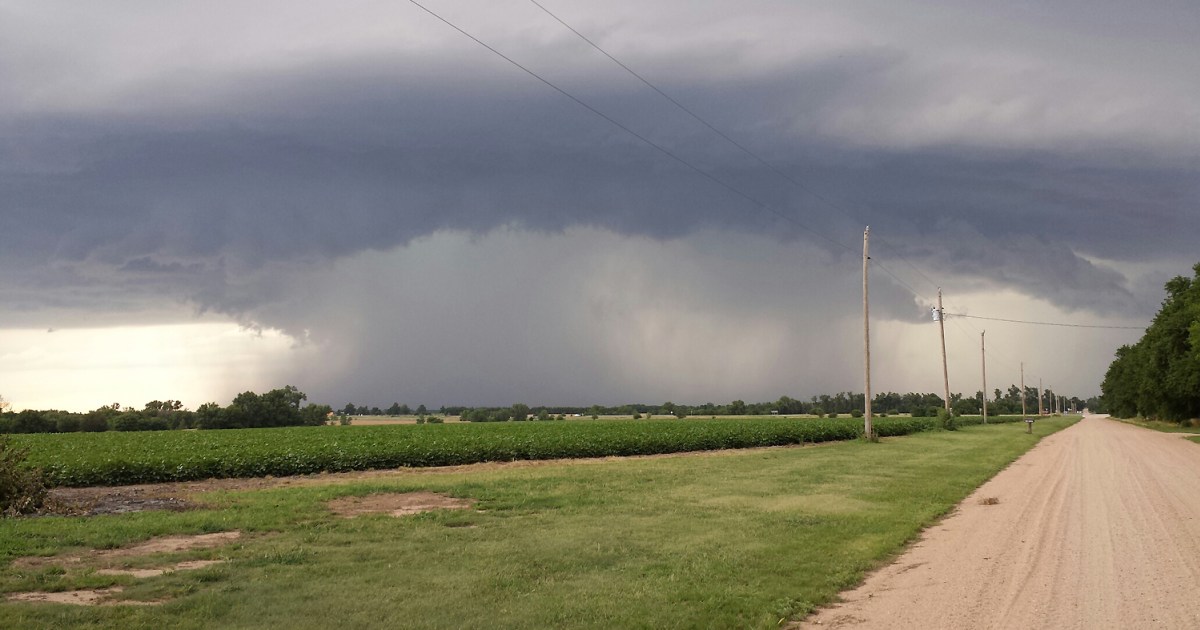 Storms Dump Baseball-sized Hail In Several Counties In Kansas