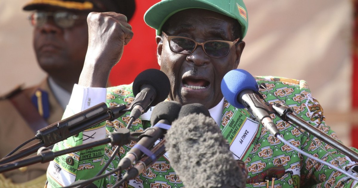 Zimbabwe election: Africa's oldest leader turns from violence to sex in