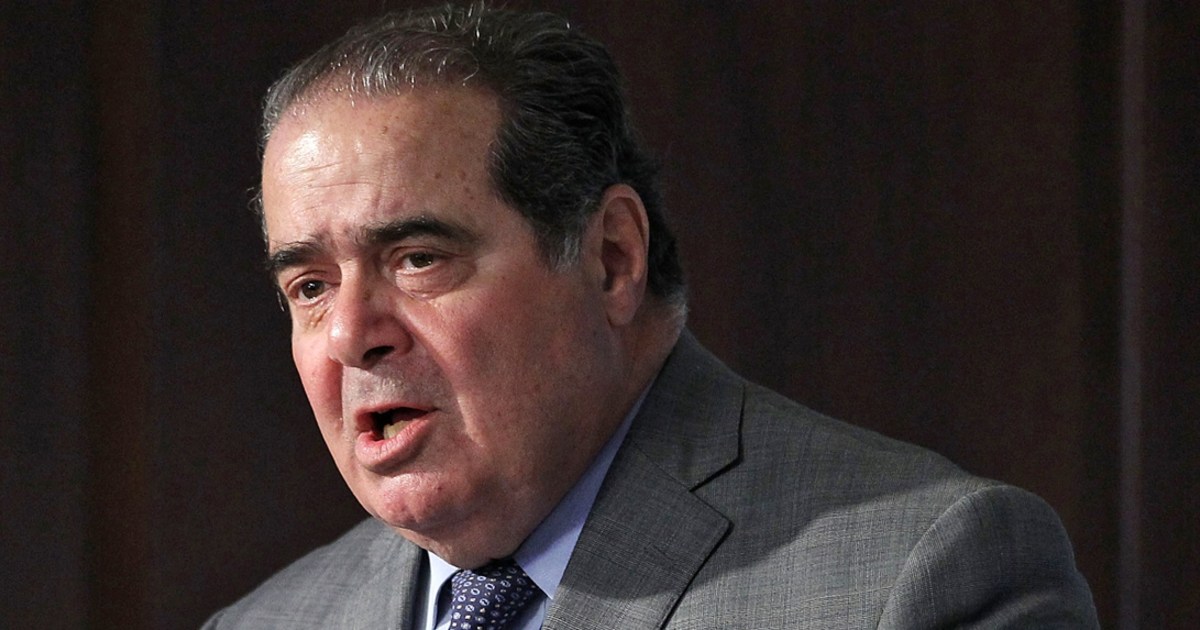 When court takes up privacy, Scalia finds himself with unlikely teammates