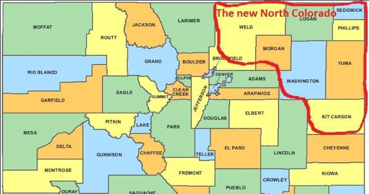 And Now Our 51st State North Colorado 4008