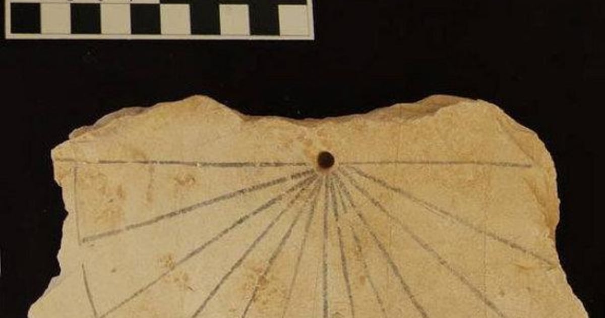 Egyptian sundial kept time in 13th century B.C.