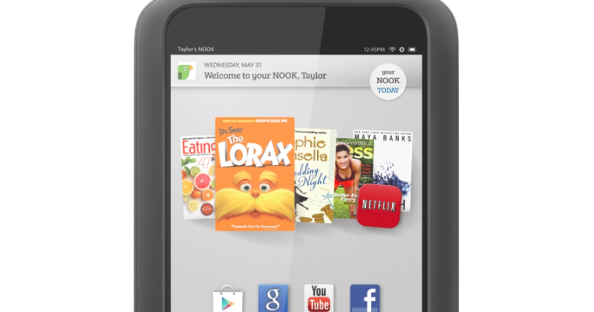 Nook HD and Nook HD+ update adds Google Play store access