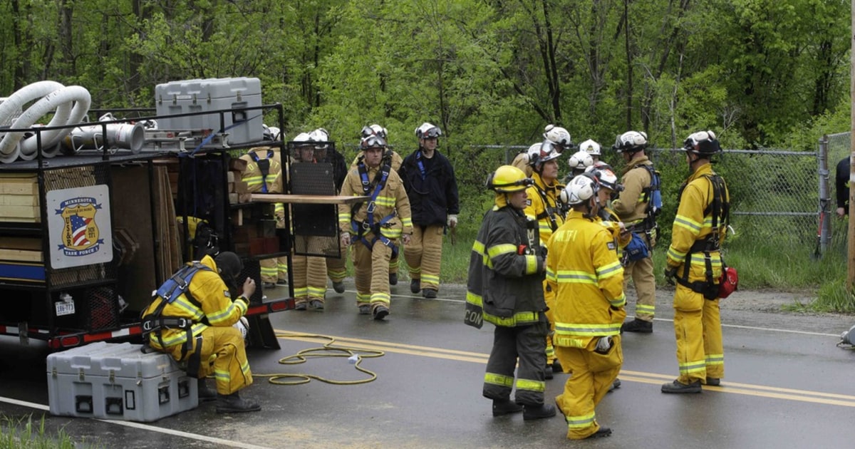 Two children killed in Minnesota field trip landslide
