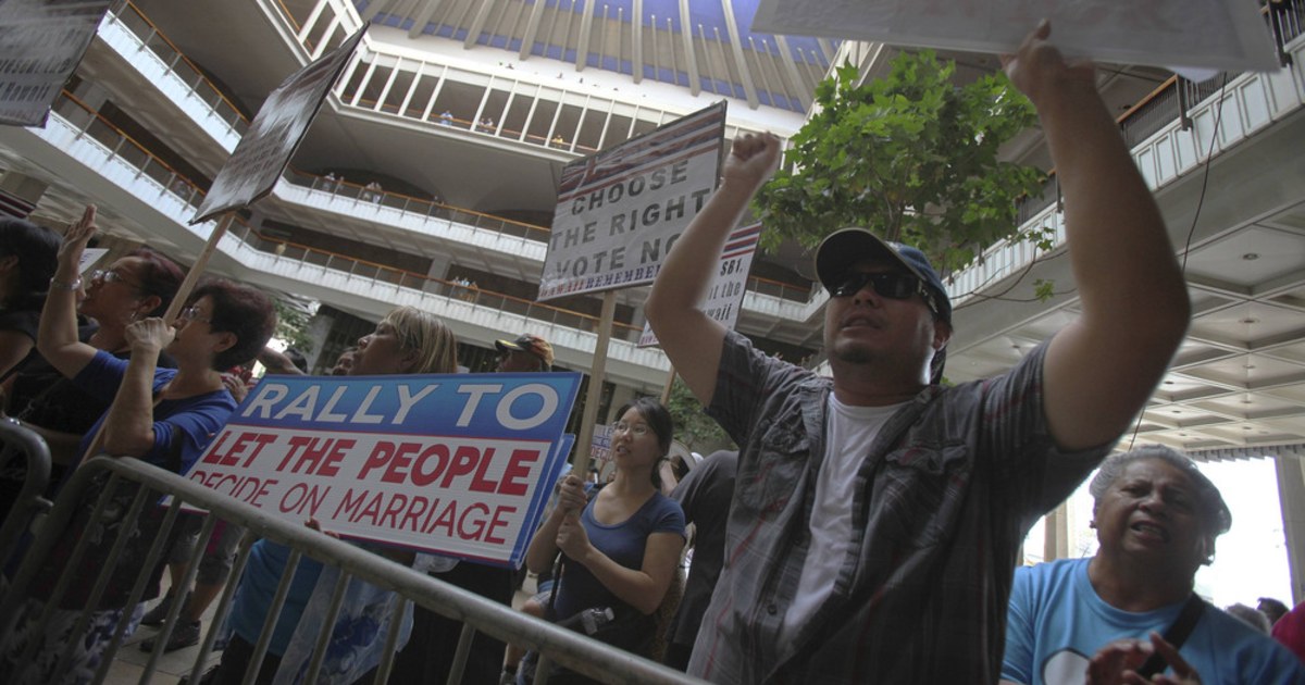 Hawaii Poised To Allow Gay Marriage After House Passes Bill Despite Public Filibuster 2267