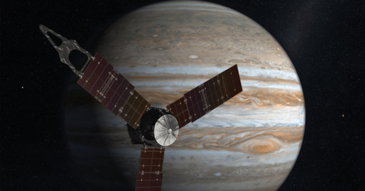 Jupiter Bound Juno Probe Encounters Glitch After Earth Flyby