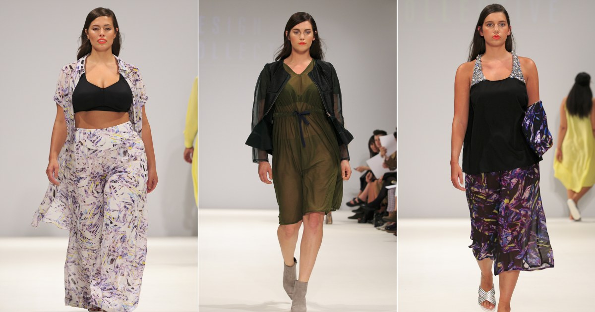First plussize show hits London Fashion Week