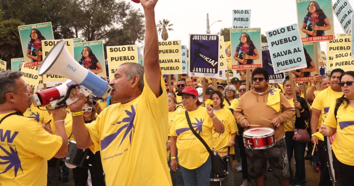 Obreros, amas de casa y más grupos marchan en EE.UU. por el Día de los ...