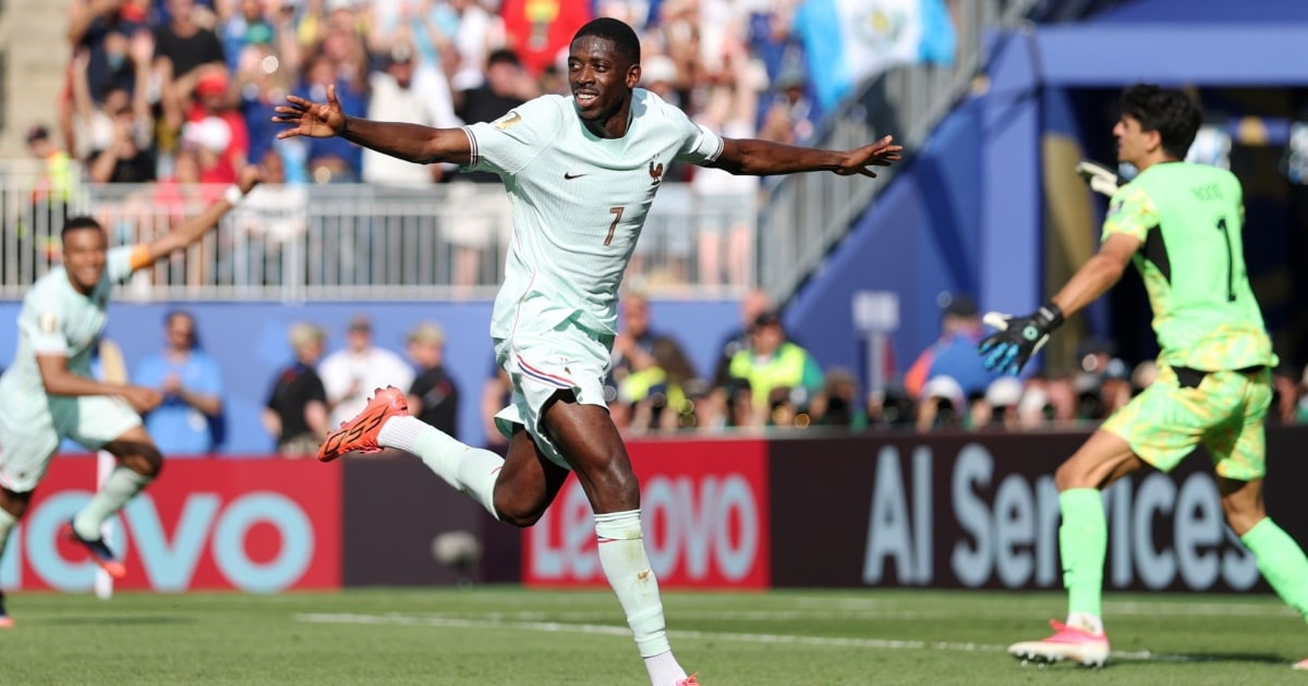 Gol de Dembélé tras un disparo imparable para Yassine Bounou