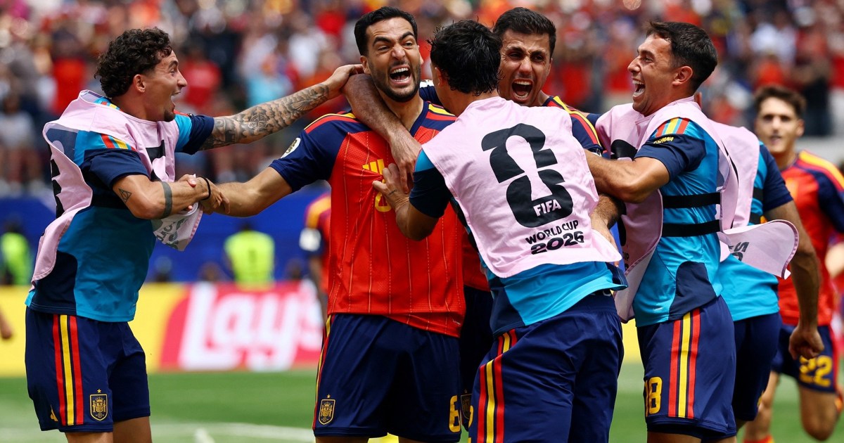 Gol de Mikel Merino y España vuelve a tomar la ventaja frente a Bélgica