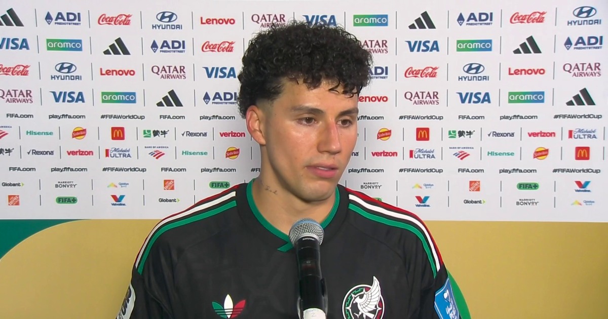 Jorge Sánchez tras triunfo de México: "Con nuestra gente somos más fuertes"