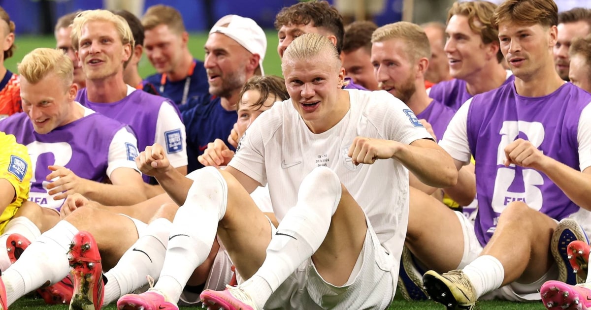 ¡el Remo Vikingo Retumbó En Dallas! Así Festejó Noruega Su Pase Histórico A 8vos Del Mundial - Beritaja