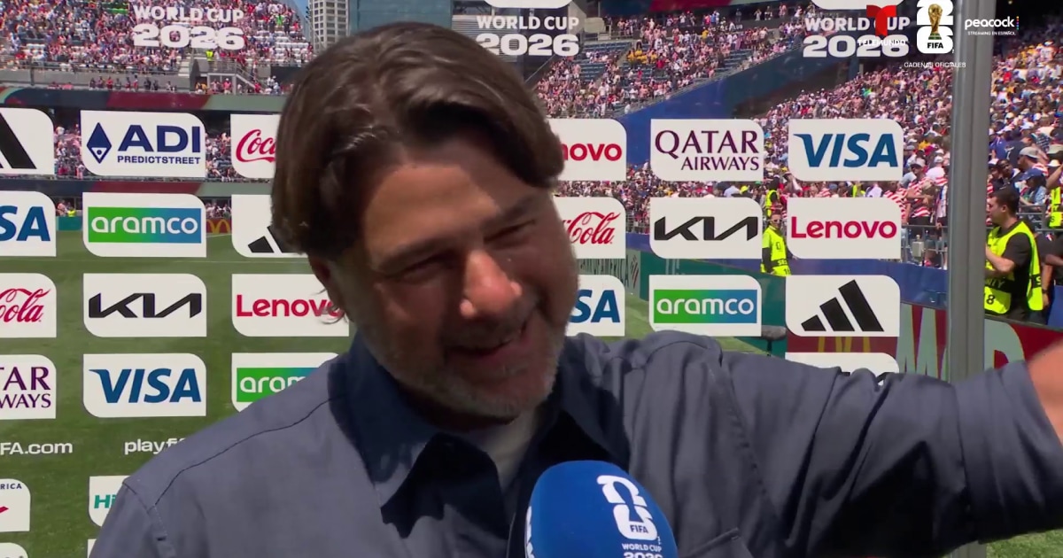 Pochettino y una ovación que resume el gran momento de Estados Unidos