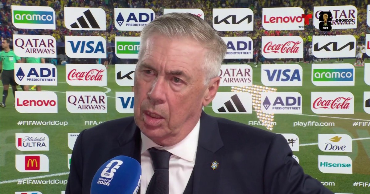 Ancelotti reconoce que Brasil debe mejorar para su próximo partido