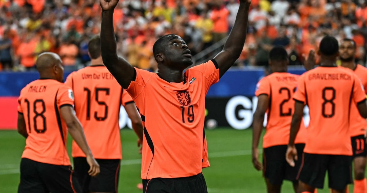 ¡FÚTBOL TOTAL! Brian Brobbey abre el marcador para Países Bajos tras un jugadón colectivo