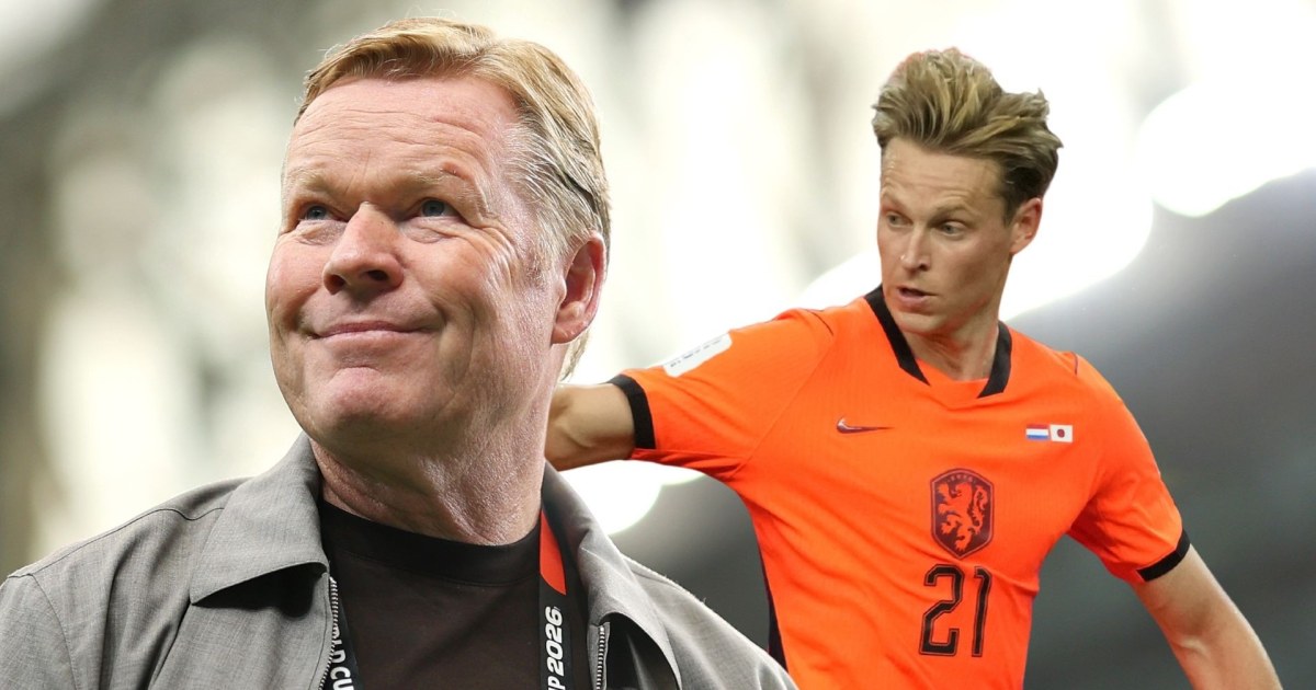Ronald Koeman da una actualización sobre Frenkie de Jong antes de su duelo ante Suecia