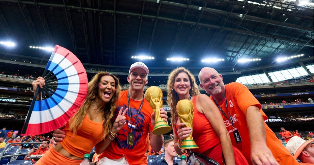 ¡No te lo pierdas! Países Bajos se ha adueñado del partido y así se está viviendo en Houston