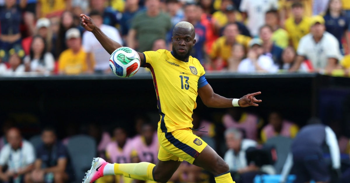 Enner Valencia: "Vamos a intentar luchar hasta el final y conseguir los tres puntos"
