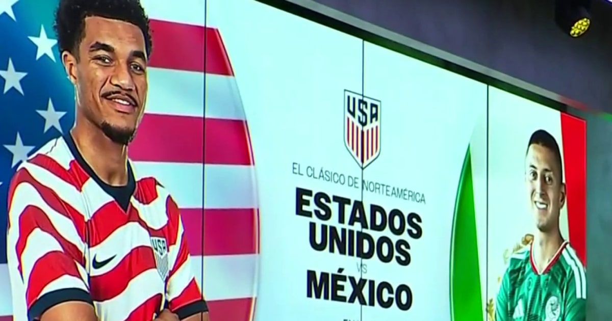 Mexico and United States play international friendly match in Glendale