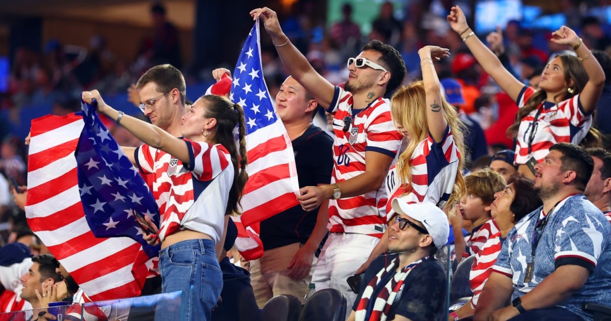 Team Usa, Inglaterra Y Bélgica Viven Otra Fiesta En Las Tribunas - Beritaja