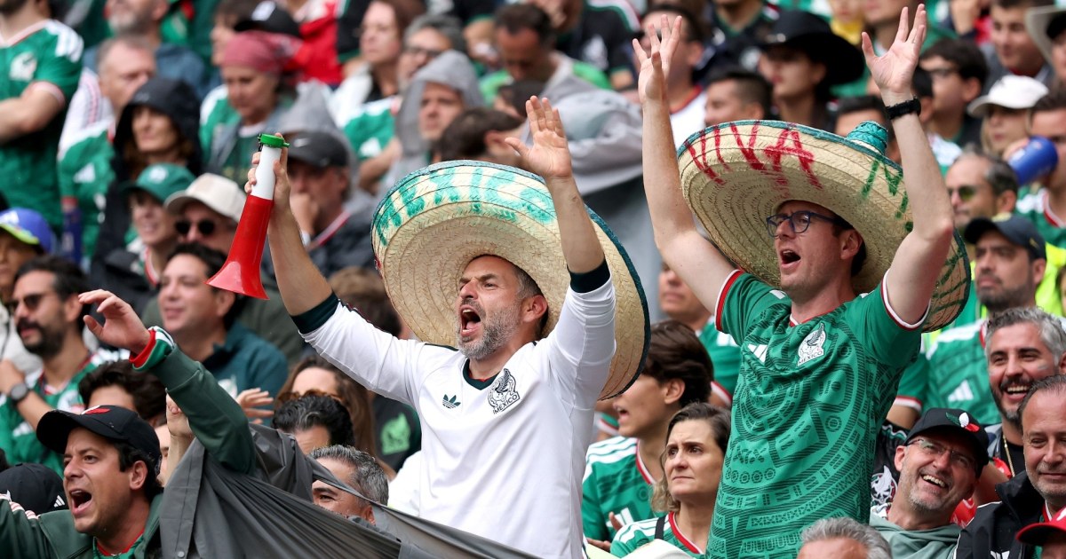 Así vivieron los aficionados mexicanos el debut mundialista 