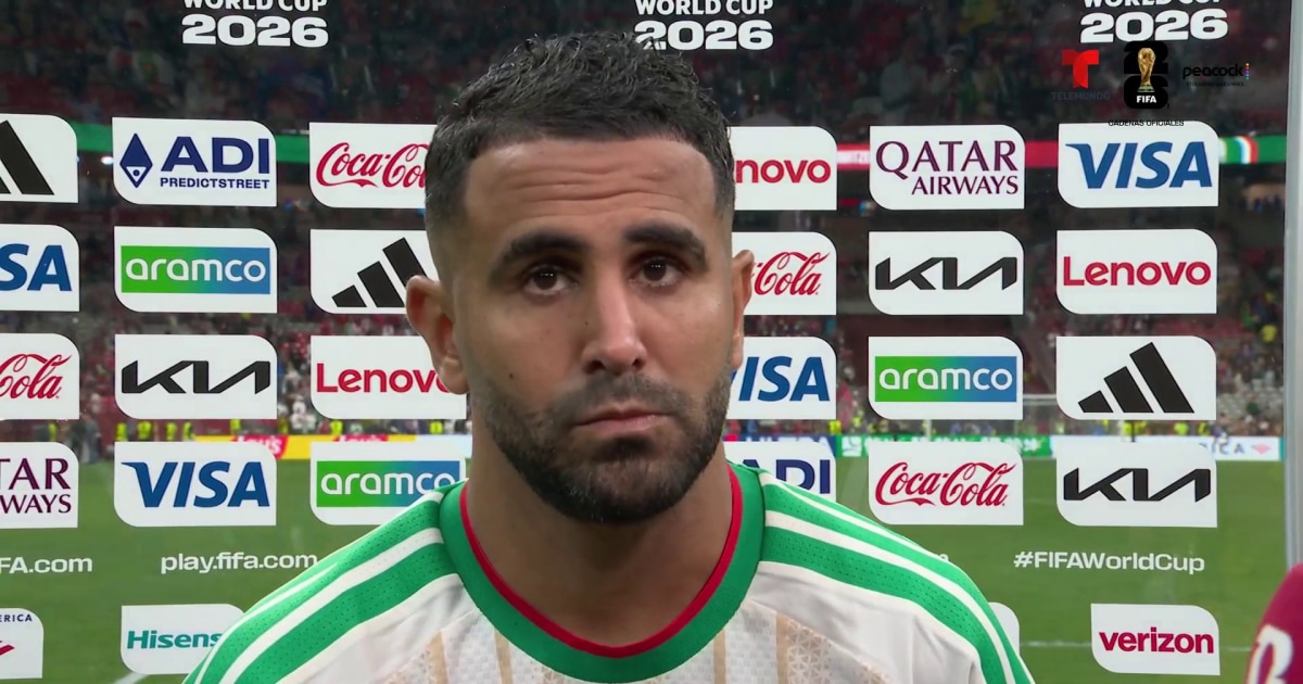 Riyad Mahrez Se Despide De Argelia Tras Su Eliminación En El Mundial - Beritaja