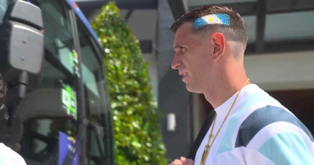 ‘dibu’ Martínez Luce Nuevo Look Para La Primera Ronda De Eliminatorias - Beritaja