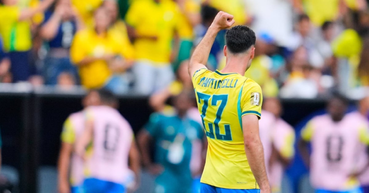 Gabriel Martinelli: “no Tengo Palabras Para Describir La Alegría Que Hay En Mi Corazón” - Beritaja
