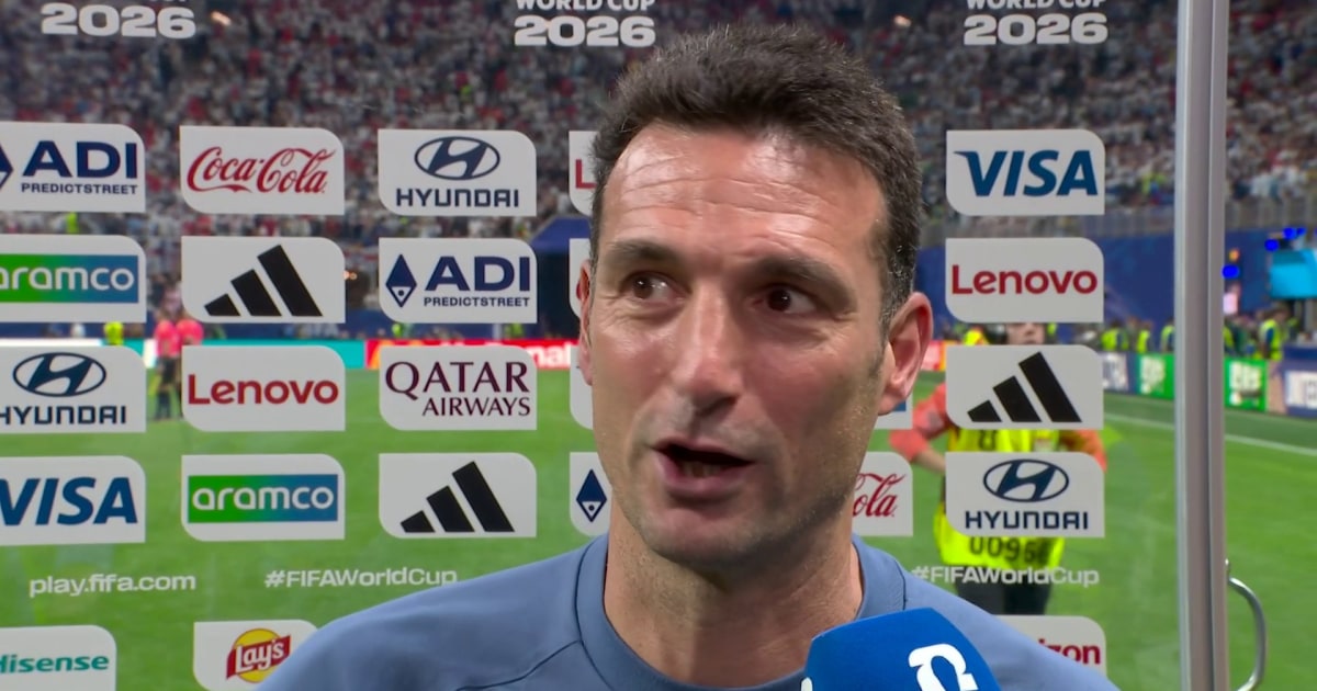 Scaloni celebra el pase de Argentina a la final: “Somos únicos”