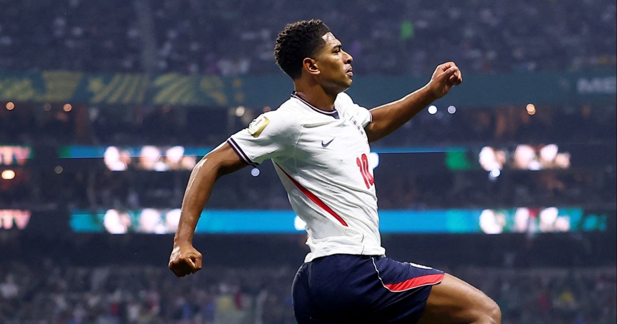 Gol de Jude Bellingham e Inglaterra pega primero sobre México