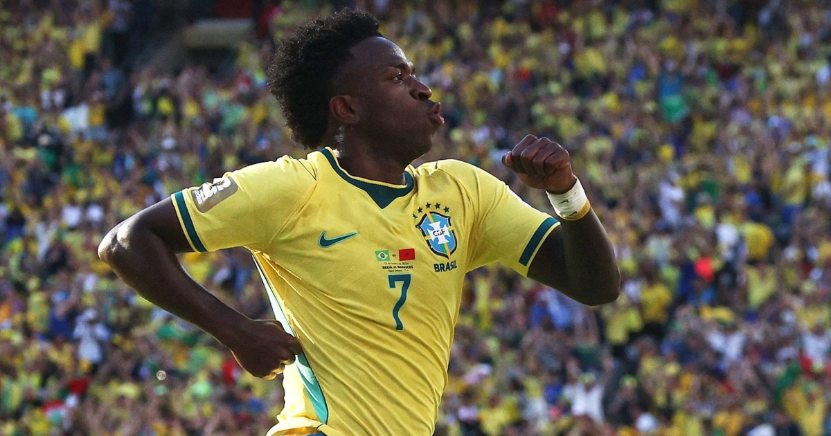 Soberbio Gol De Vinicius Y Brasil Lo Empata Frente A Marruecos - Beritaja