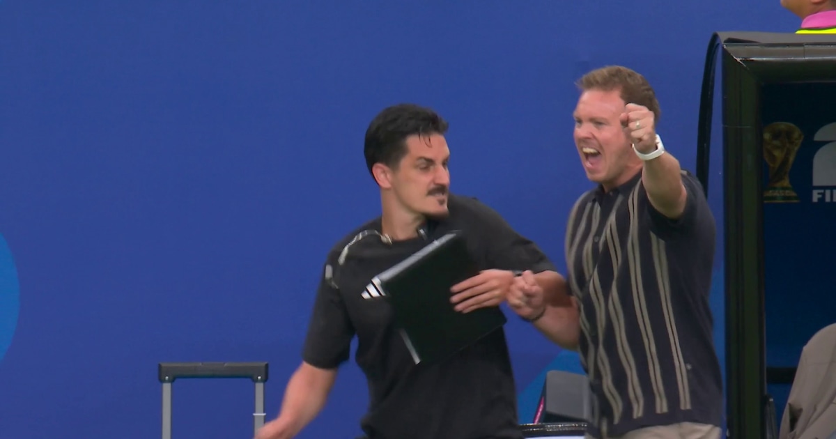 Nagelsmann celebra el gol, pero no pierde el foco: así reaccionó al 1-0 de Alemania