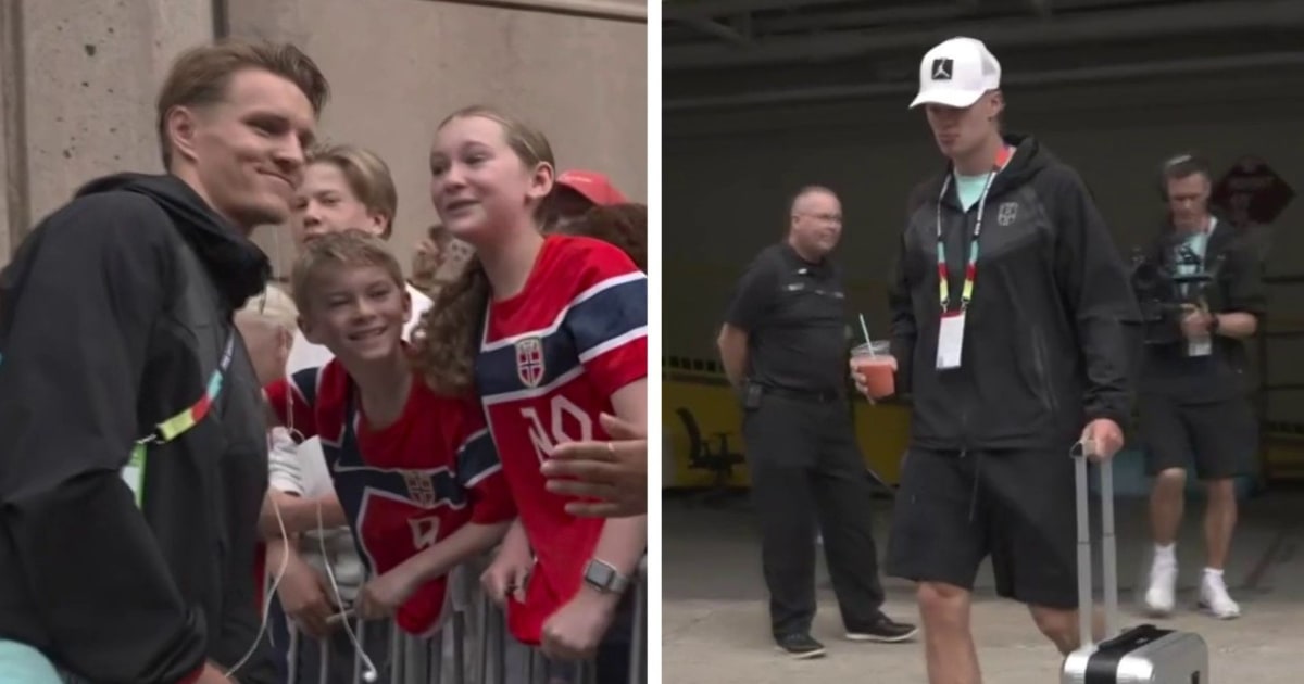 Odegaard Atiende A Los Fans Y Haaland Solo Muestra Su Concentración Total - Beritaja