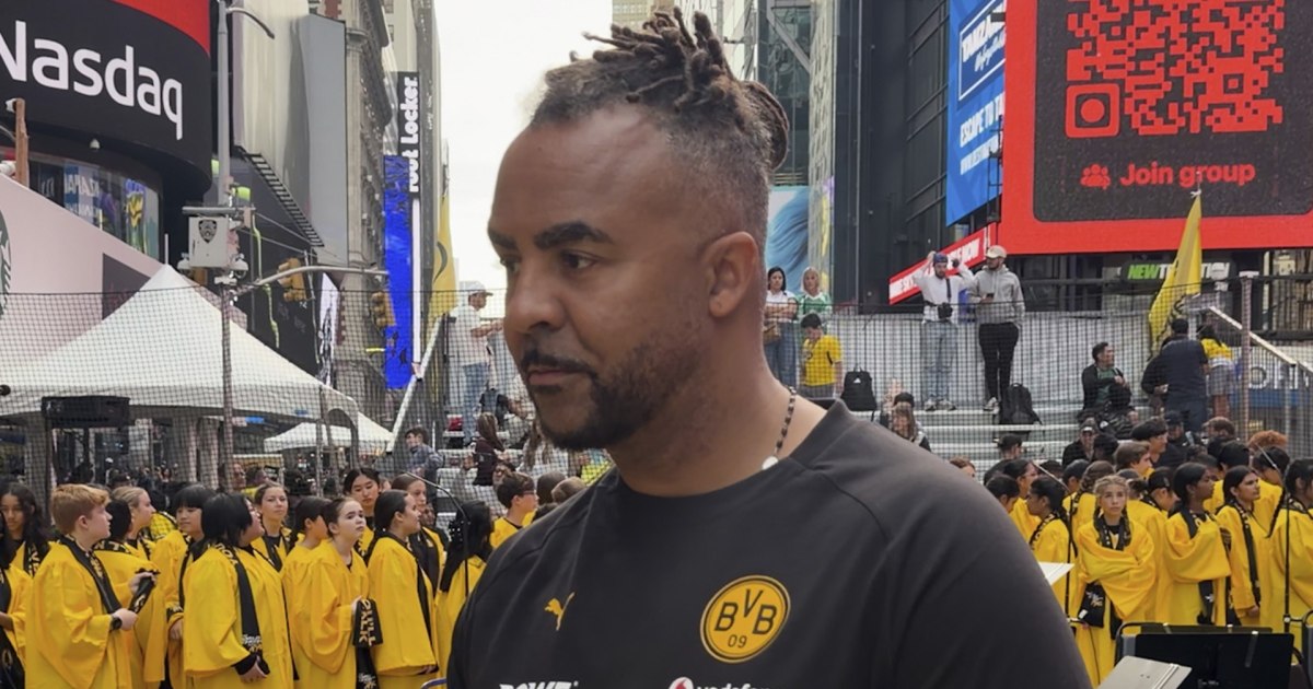 ¡Borussia Dortmund lleva la pasión del fútbol a Times Square! La ...