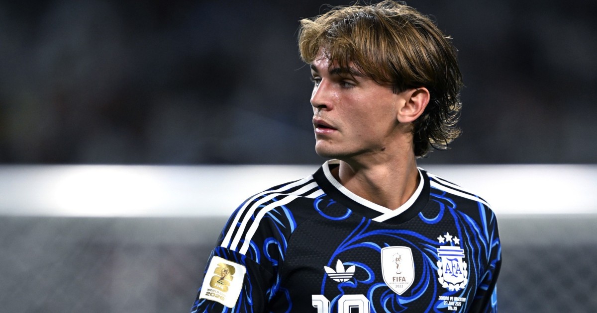 Nico Paz: “Los grandes nos dan consejos y confianza para jugar”