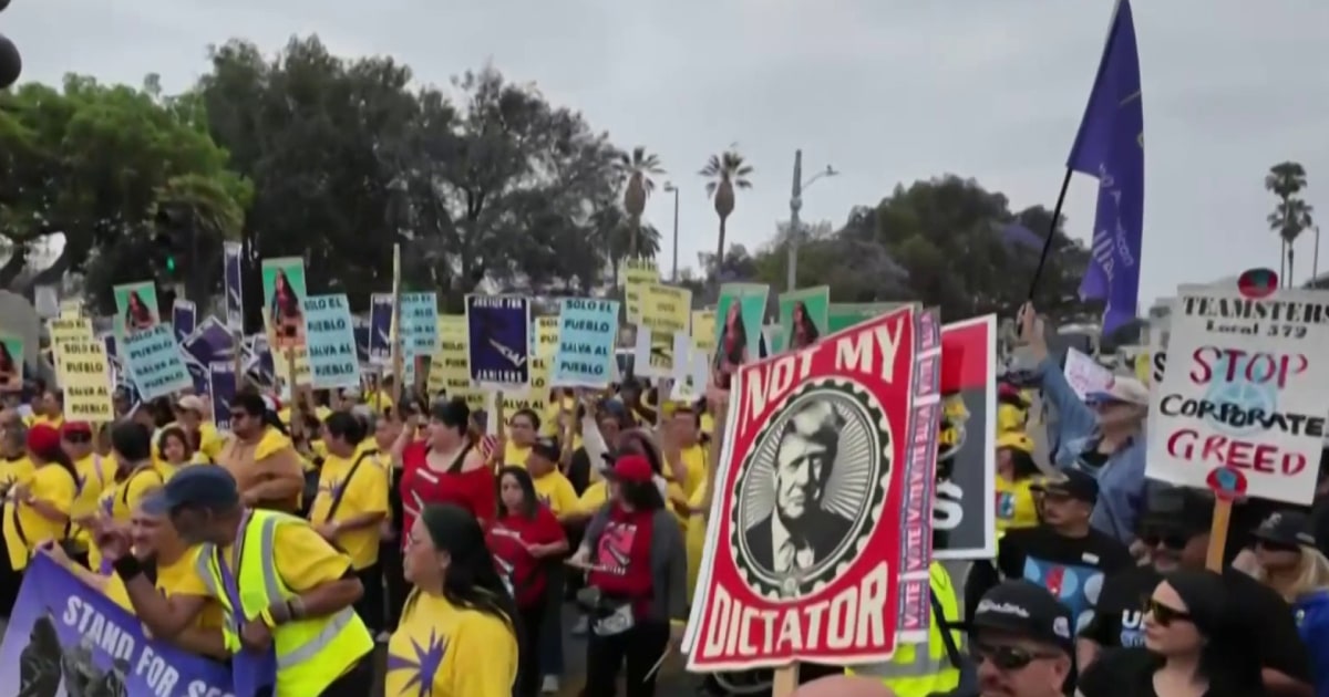Miles protestan contra las políticas de Trump en el Dia Internacional ...