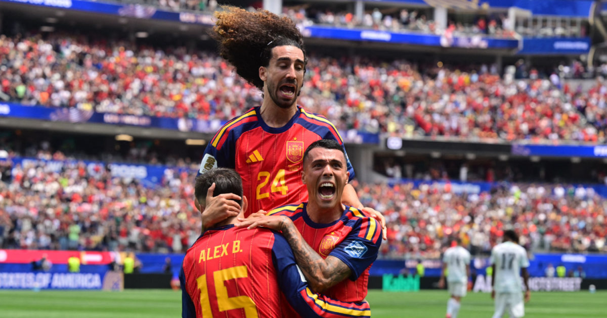 Pedro Porro Anota De Cabeza El Segundo De España Y Su Primer Gol Mundialista - Beritaja