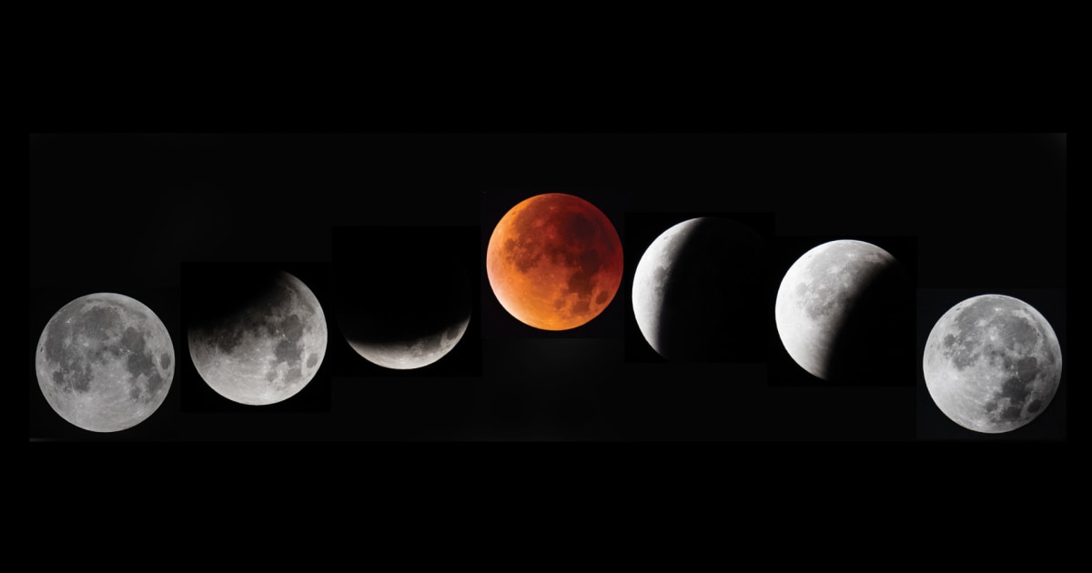 A esta hora se podrá ver el eclipse total de Luna de este martes 8 de ...