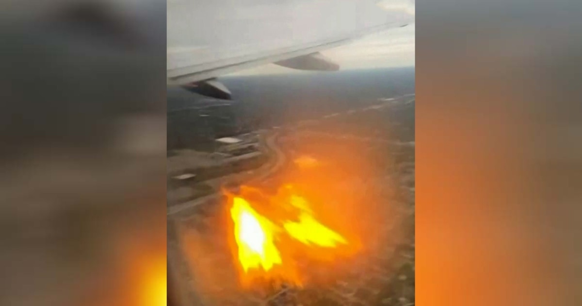 En video: Pasajeros de American Airlines graban el incendio del motor ...
