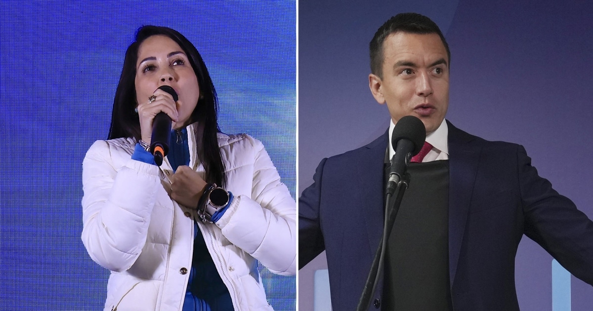 Ecuador avanza a una segunda vuelta electoral tras una votación ...