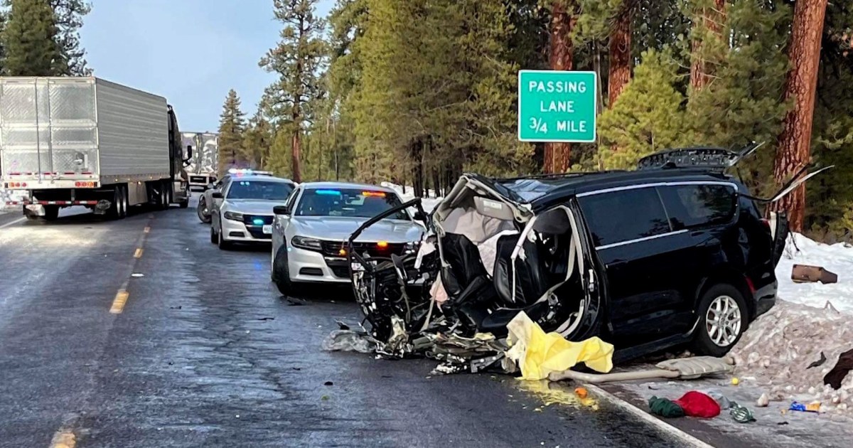 Cinco miembros de una familia mueren en un accidente cuando regresaban ...